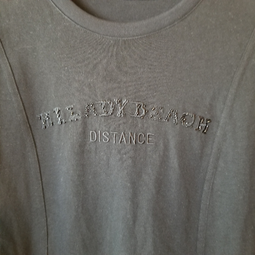 Basic House Distance "Milady Beach" Embroidered M… - image 3